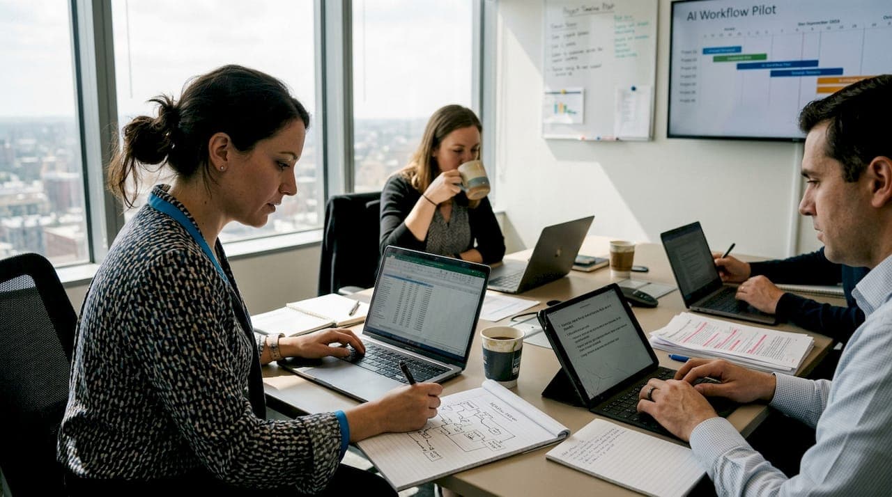 How to create an AI workflow for business automation